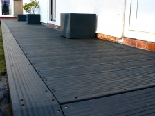 Recycled Mixed Plastic Lumber - Marine Decking - 150mm x 27mm x 3.6m